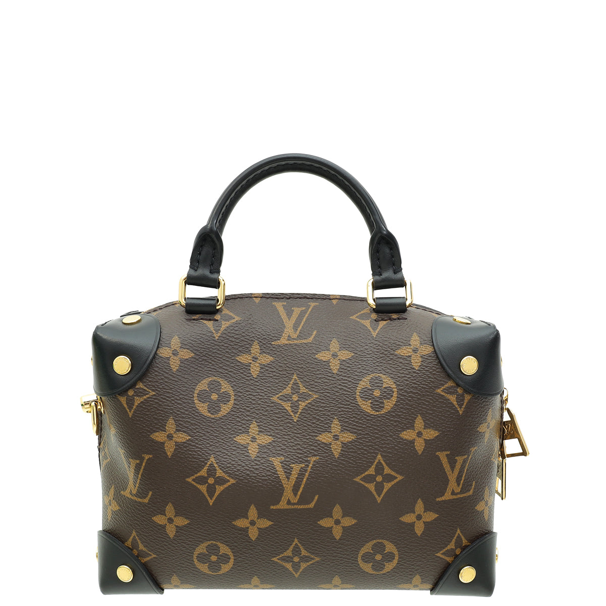 Louis Vuitton Brown Monogram Petite Malle Souple Bag