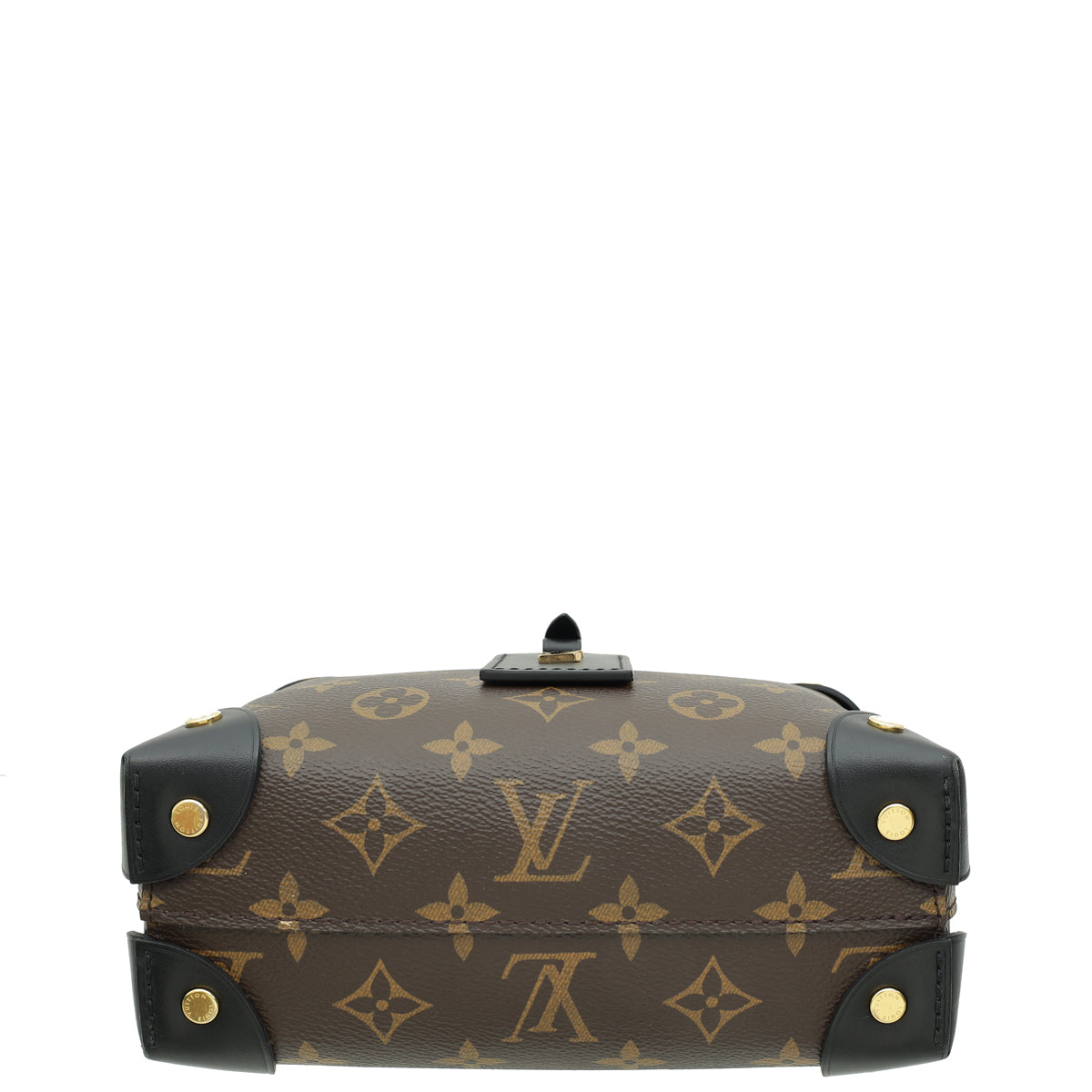 Louis Vuitton Brown Monogram Petite Malle Souple Bag