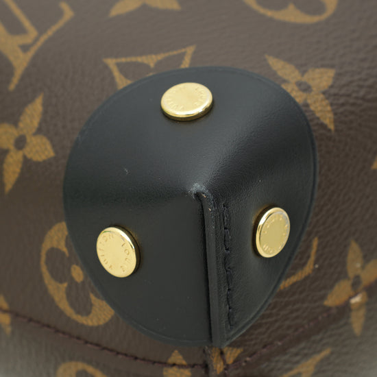 Louis Vuitton Brown Monogram Petite Malle Souple Bag