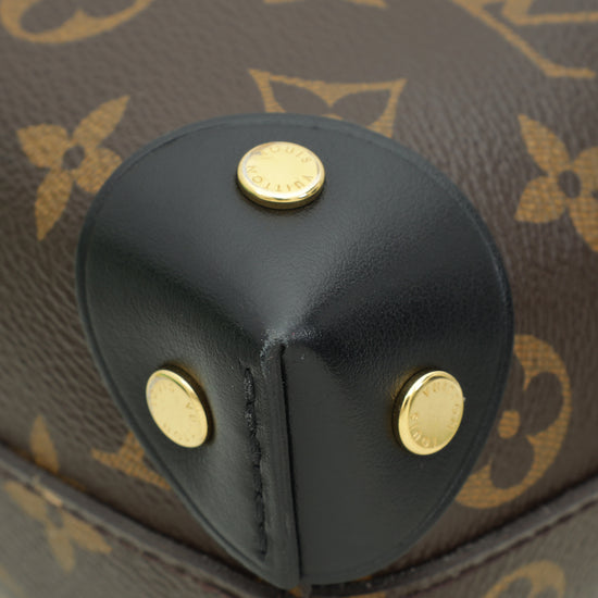 Louis Vuitton Brown Monogram Petite Malle Souple Bag