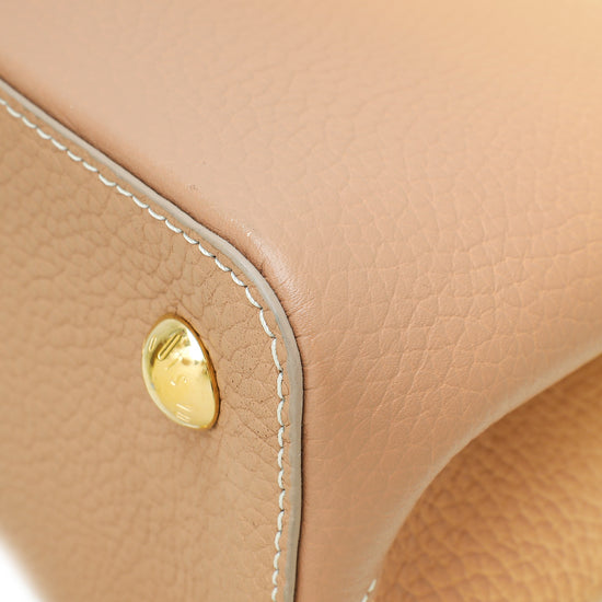 Louis Vuitton Beige Taurillon Gradient MM Bag – The Closet