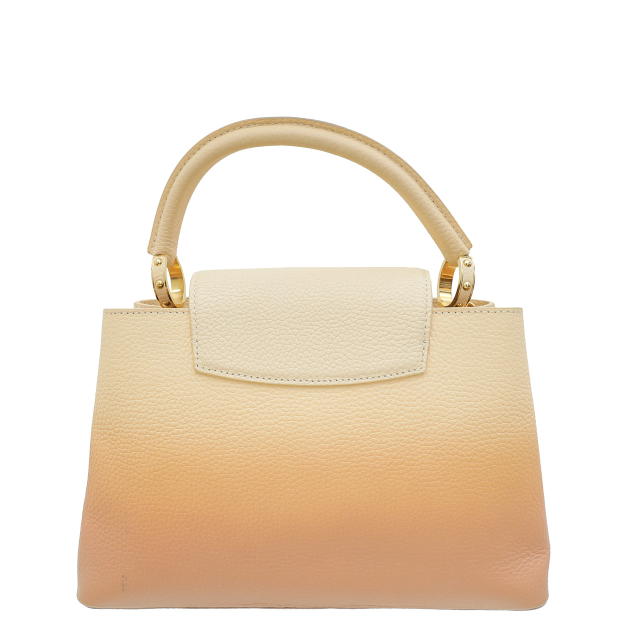 Louis Vuitton Beige Gradient Capucines MM Bag