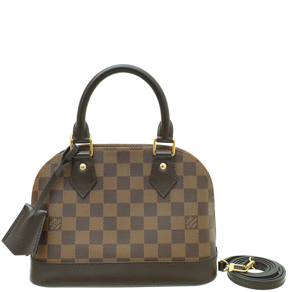 Louis Vuitton Damier Ebene Alma BB Bag THE CLOSET