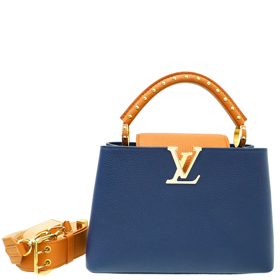 Louis Vuitton Tricolor Capucines BB Studded Bag