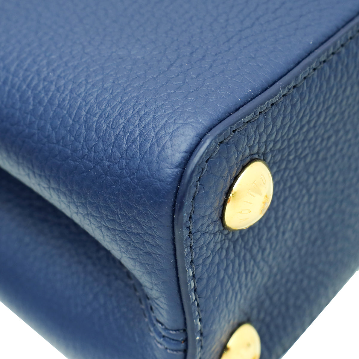 Louis Vuitton Tricolor Capucines BB Studded Bag