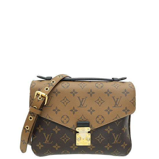 Louis Vuitton Monogram Reverse Pochette Metis Bag