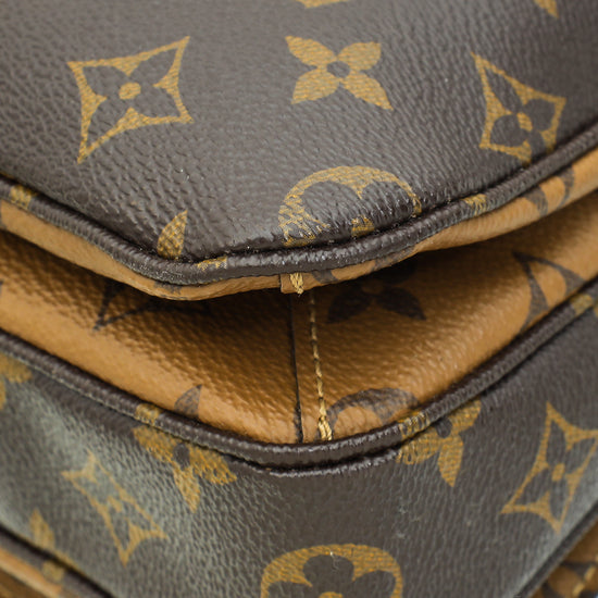 Louis Vuitton Monogram Reverse Pochette Metis Bag