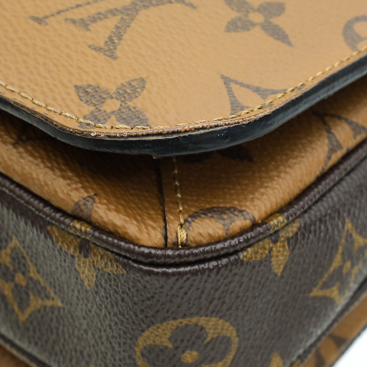 Louis Vuitton Monogram Reverse Pochette Metis Bag