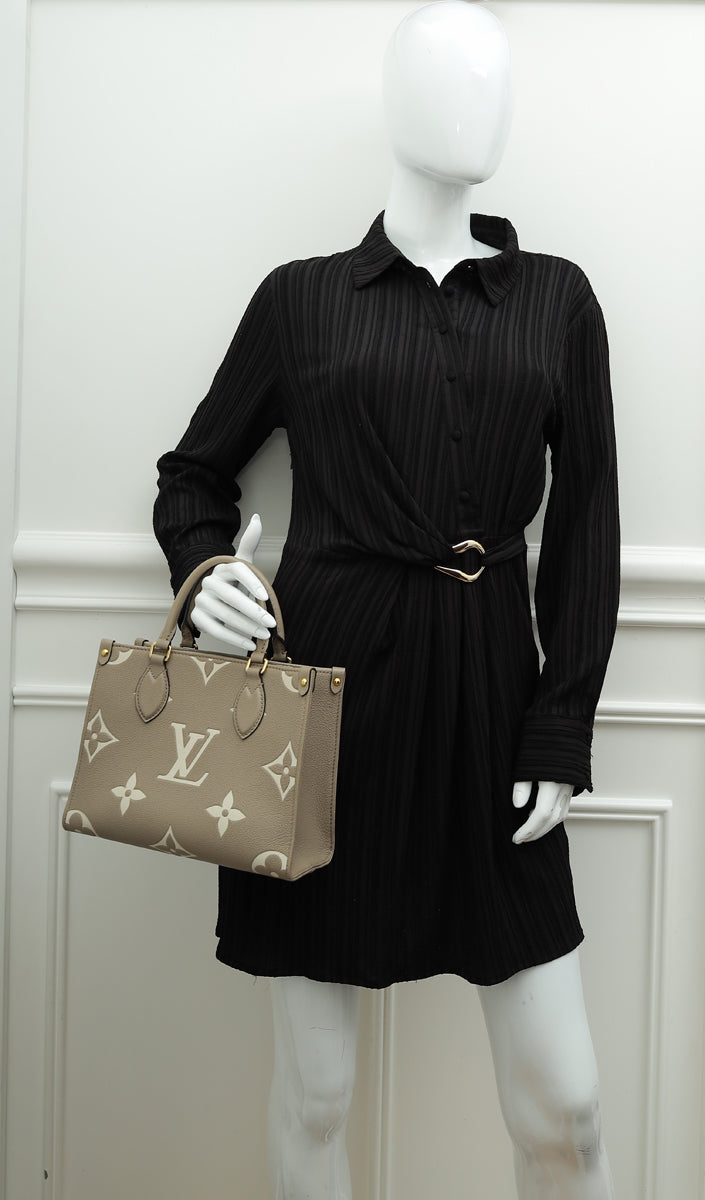 Louis Vuitton Bicolor Monogram Empreinte Onthego PM Bag