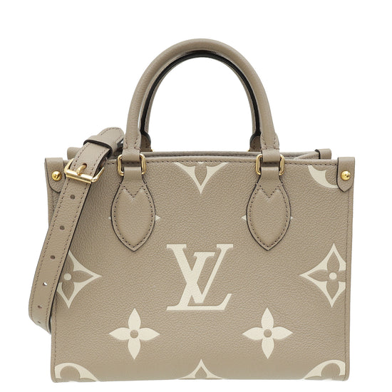 Louis Vuitton Bicolor Monogram Empreinte Onthego PM Bag