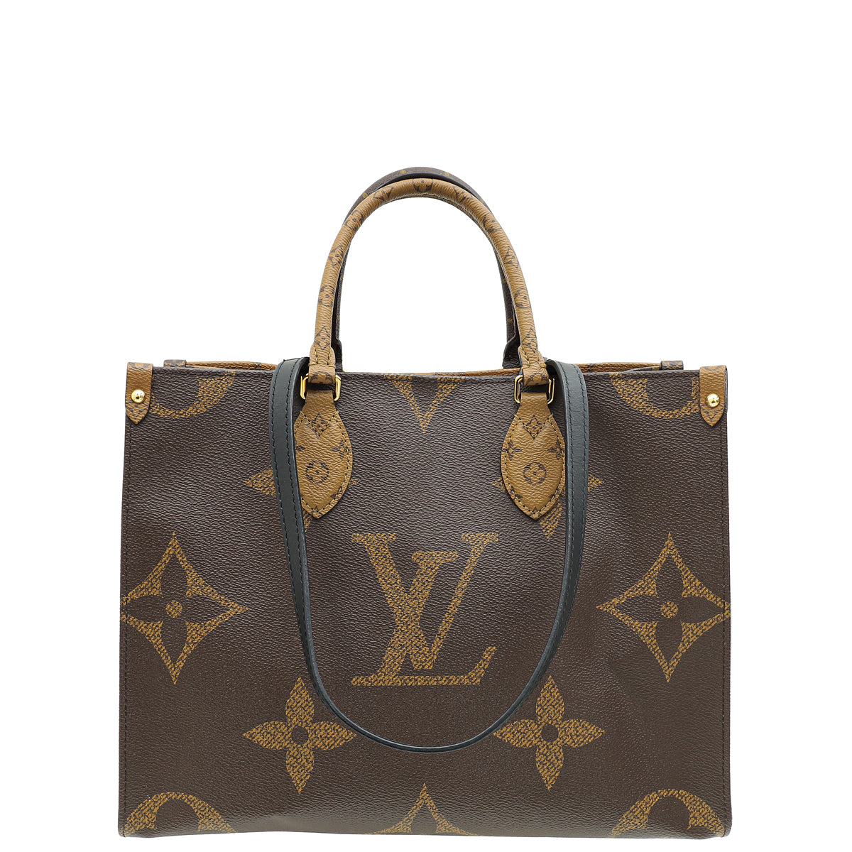 Louis Vuitton Brown Monogram Reverse Onthego MM Bag