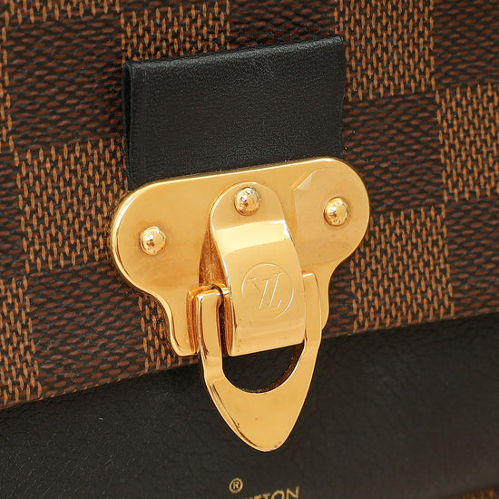 Louis Vuitton Damier Ebene Vavin Chain Wallet-Louis Vuitton-THE CLOSET