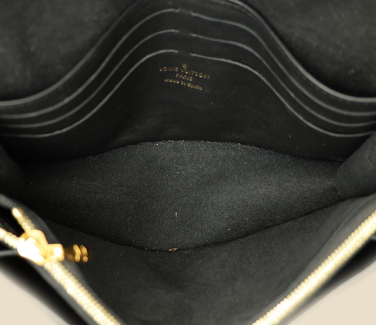 Louis Vuitton Damier Ebene Vavin Chain Wallet-Louis Vuitton-THE CLOSET