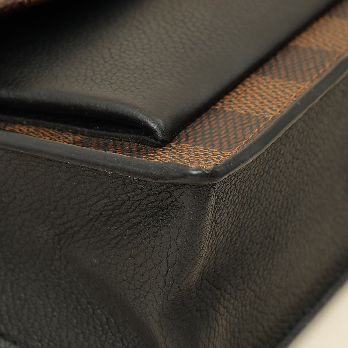 Louis Vuitton Damier Ebene Vavin Chain Wallet-Louis Vuitton-THE CLOSET