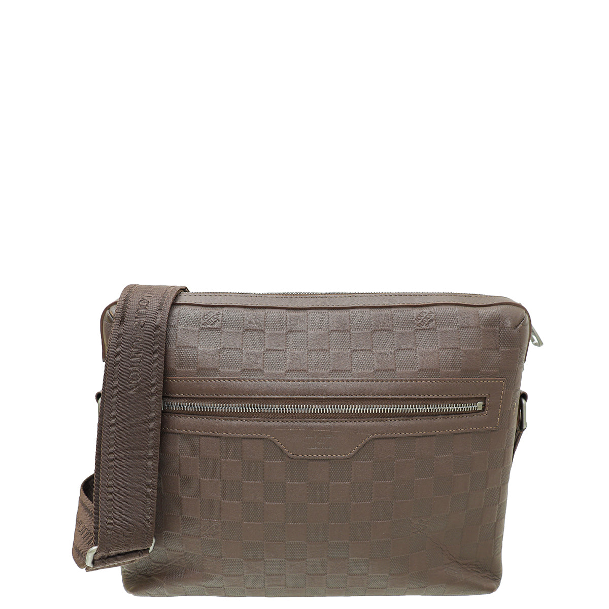 Louis Vuitton Meteor Brown Damier Infini Calypso MM Bag-Louis Vuitton-THE CLOSET