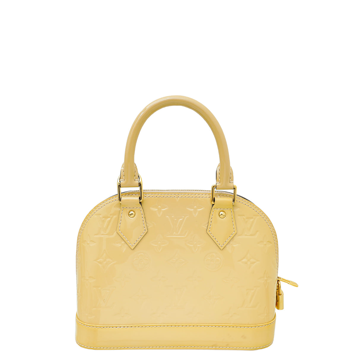 Louis Vuitton Rose Florentine Monogram Vernis Alma BB Bag-Louis Vuitton-THE CLOSET