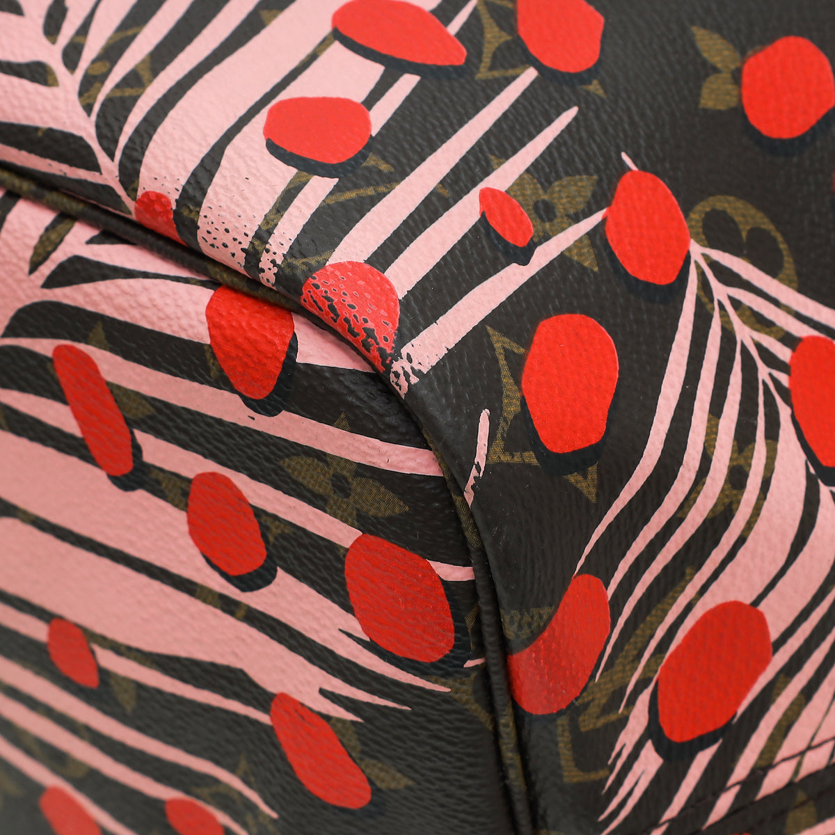 Louis Vuitton Monogram Bicolor Jungle Dots Neverfull Neo MM Bag