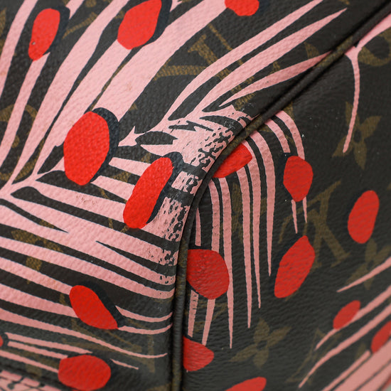 Louis Vuitton Monogram Bicolor Jungle Dots Neverfull Neo MM Bag