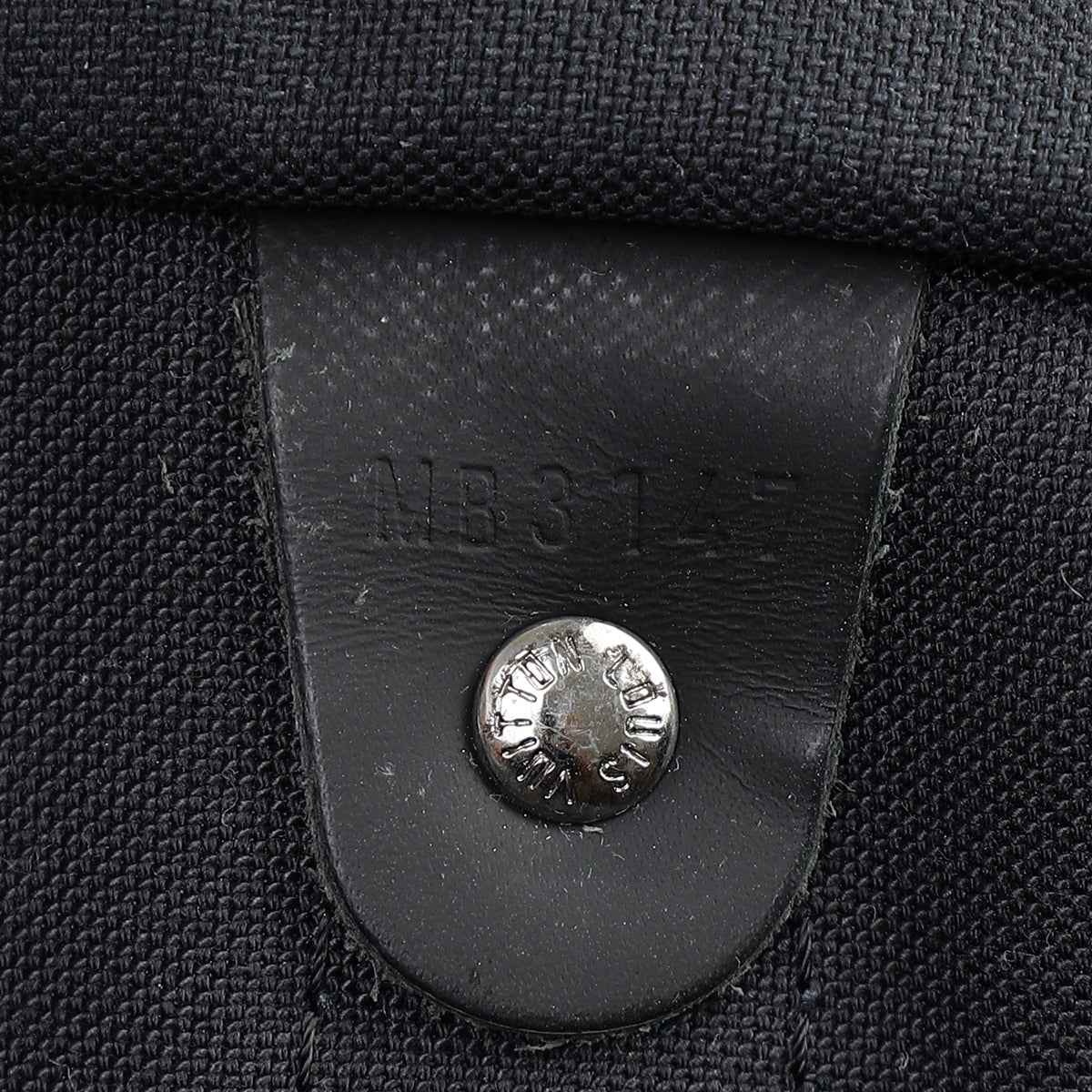 Louis Vuitton Monogram Eclipse Keepall Bandouliere 55 Bag W/ MO Initials-Louis Vuitton-THE CLOSET