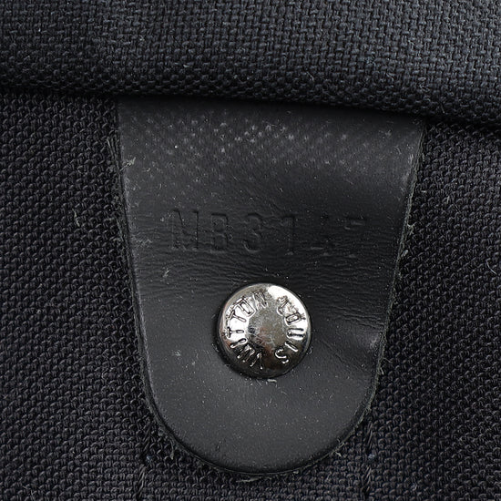 Louis Vuitton Monogram Eclipse Keepall Bandouliere 55 Bag W/ MO Initials-Louis Vuitton-THE CLOSET