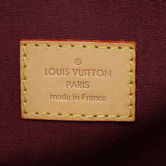 Louis Vuitton Rouge Fauviste Monogram Vernis Mirada Bag