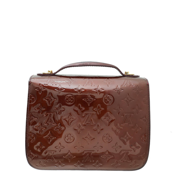 Louis Vuitton Rouge Fauviste Monogram Vernis Mirada Bag
