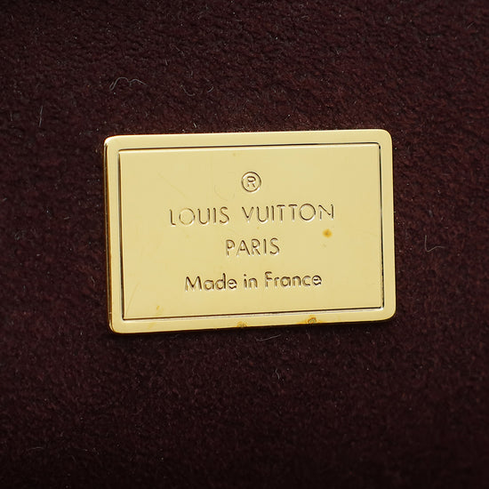 Louis Vuitton Amarante Monogram Vernis Melrose Bag