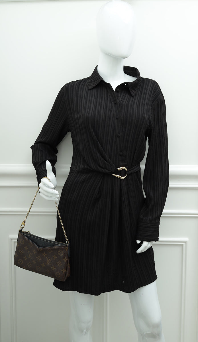 Louis Vuitton Bicolor Monogram Pallas Clutch Bag-Louis Vuitton-THE CLOSET