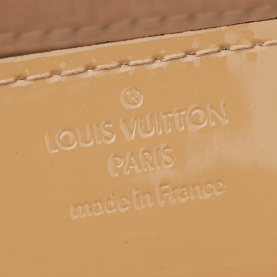 Louis Vuitton Nude Vernis Louise Clutch