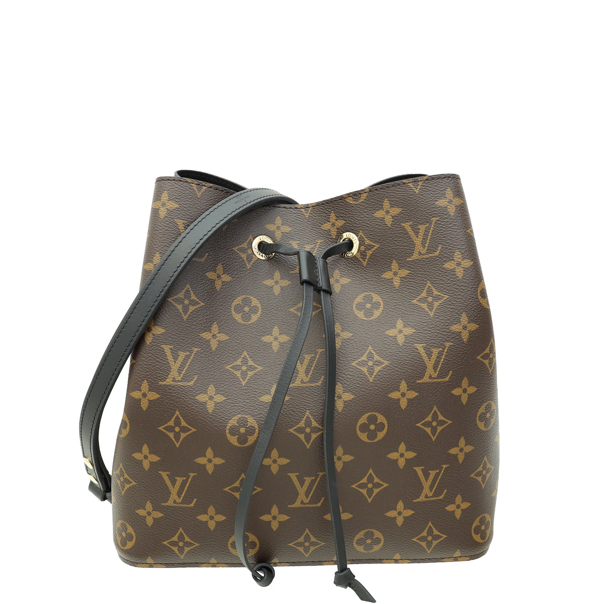 Louis Vuitton Monogram Black NeoNoe MM Bag-Louis Vuitton-THE CLOSET