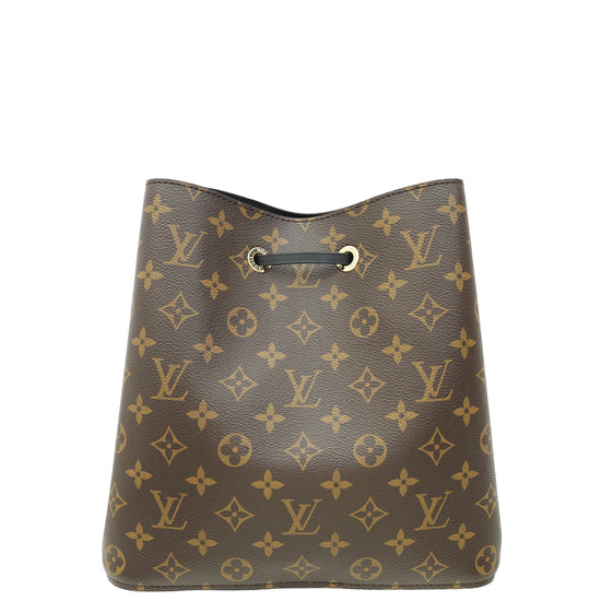 Louis Vuitton Monogram Black NeoNoe MM Bag