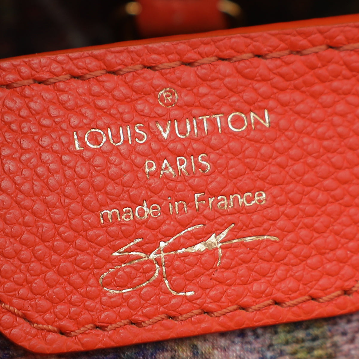 Louis Vuitton Multicolor Embroidered Printed Sam Falls Artsy Capucines –  The Closet