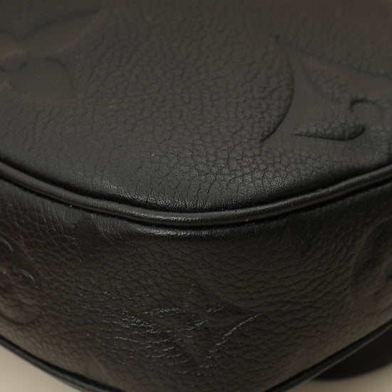 Louis Vuitton Black Monogram Empreinte Multi Pochette Accessoires-Louis Vuitton-THE CLOSET