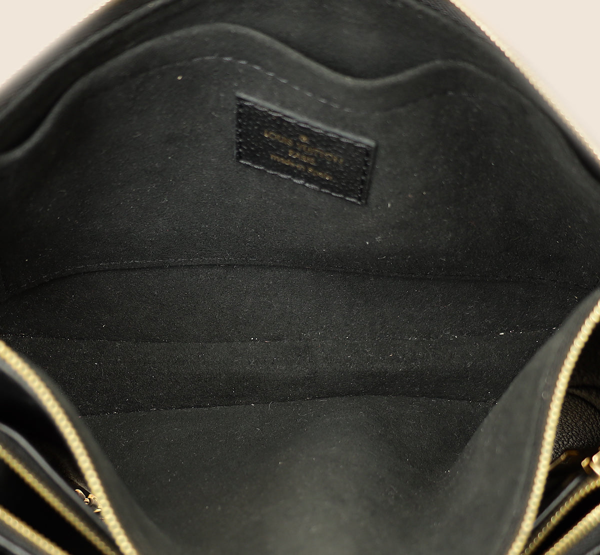 Louis Vuitton Black Monogram Empreinte Multi Pochette Accessoires-Louis Vuitton-THE CLOSET