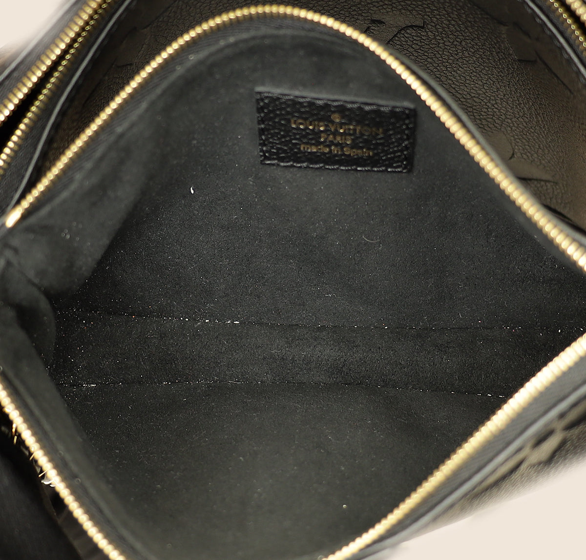Louis Vuitton Black Monogram Empreinte Multi Pochette Accessoires-Louis Vuitton-THE CLOSET