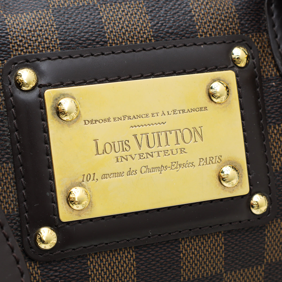 Louis Vuitton Ebene Berkeley Bag