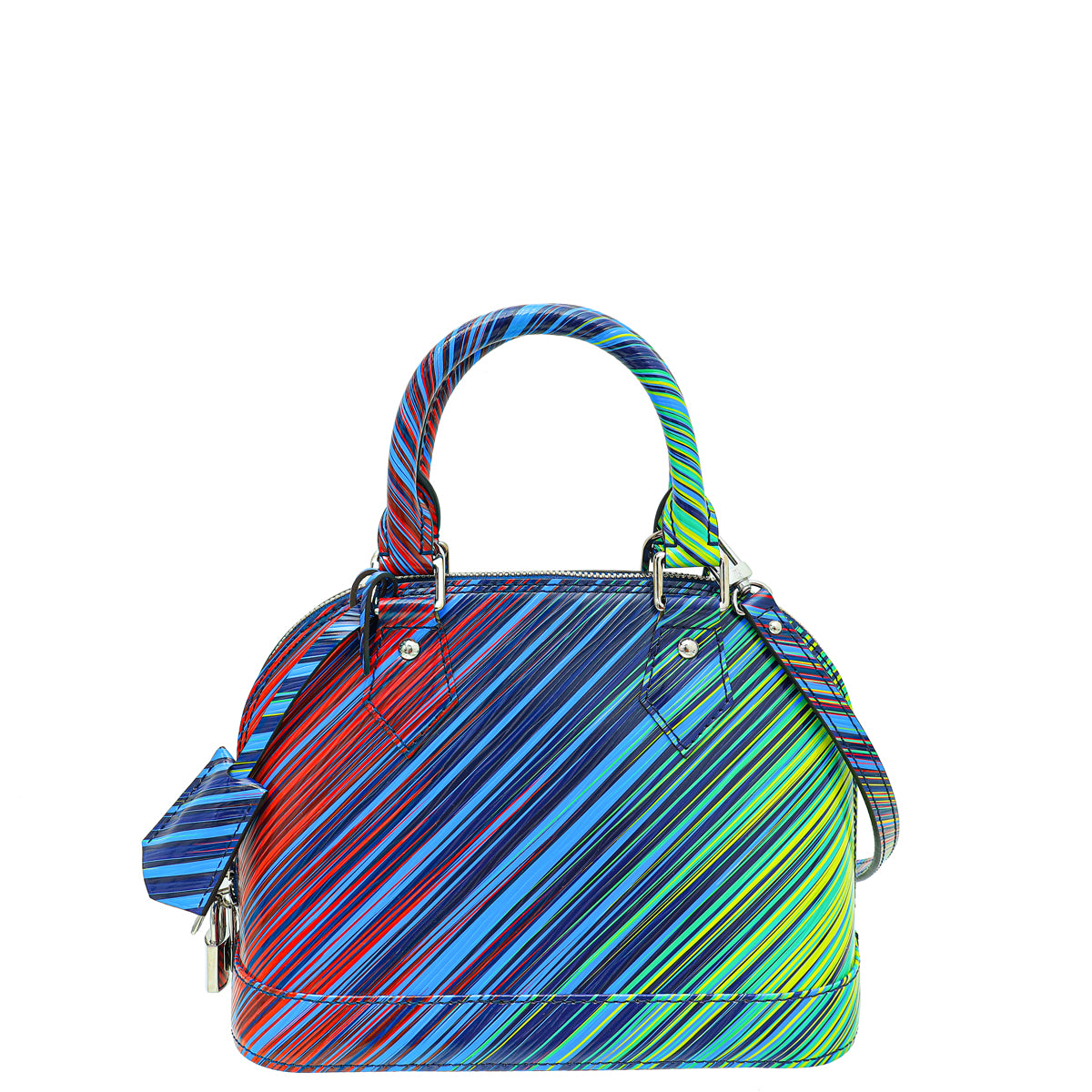 Louis Vuitton Rouge Multicolor Alma BB Tropical Bag