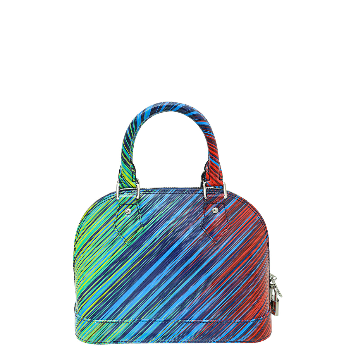 Louis Vuitton Rouge Multicolor Alma BB Tropical Bag-Louis Vuitton-THE CLOSET