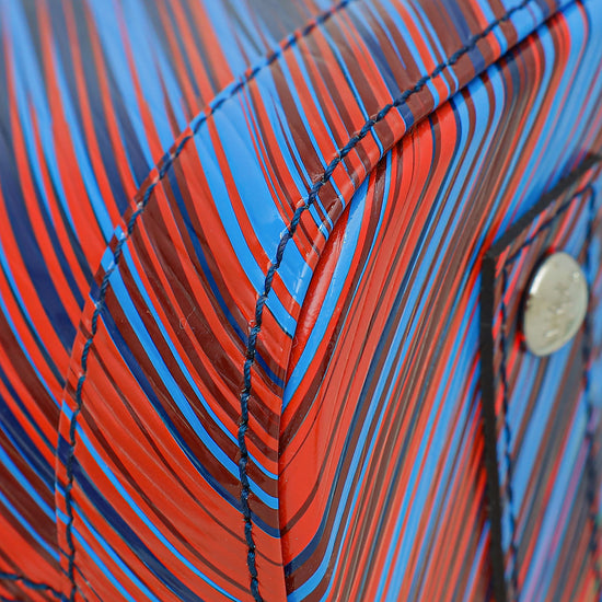Louis Vuitton Rouge Multicolor Alma BB Tropical Bag