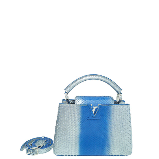 Louis Vuitton Bicolor Python Capucines BB Bag – The Closet