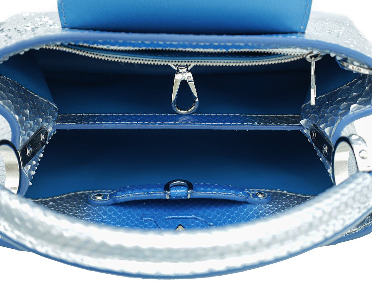 Louis Vuitton Bicolor Python Capucines BB Bag – The Closet