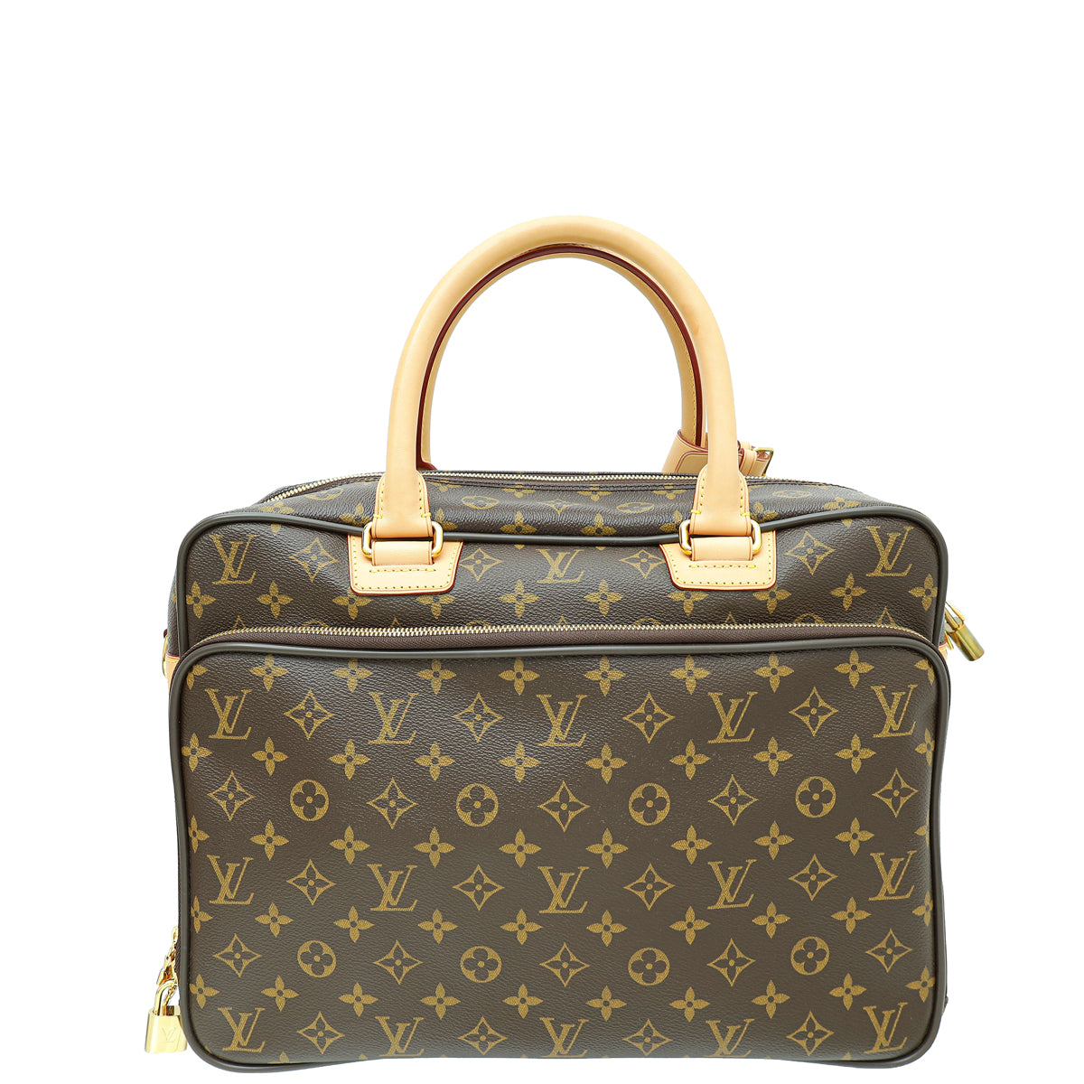 Louis Vuitton Brown Monogram Canvas ICare Computer Bag-Louis Vuitton-THE CLOSET