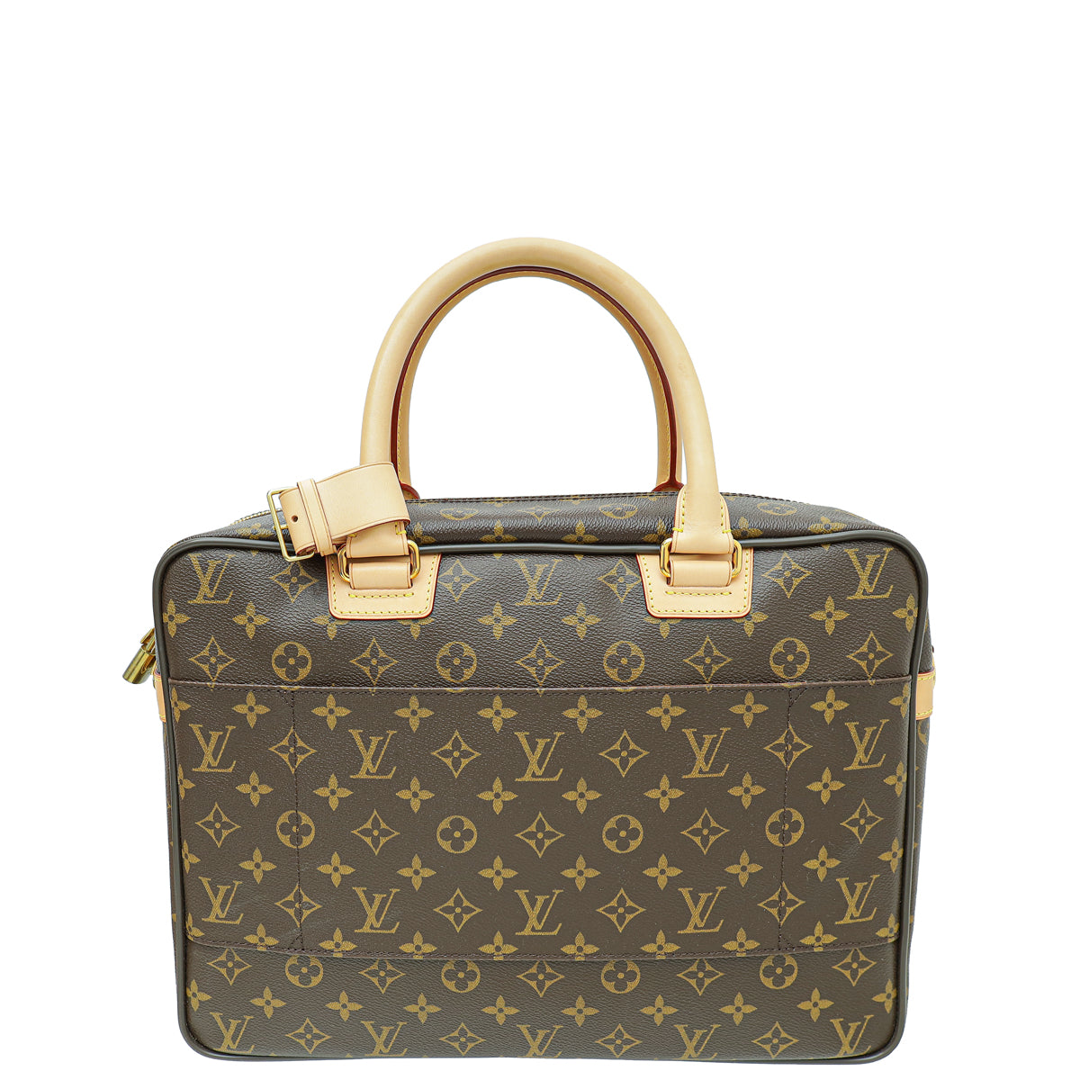 Louis Vuitton Brown Monogram Canvas ICare Computer Bag-Louis Vuitton-THE CLOSET
