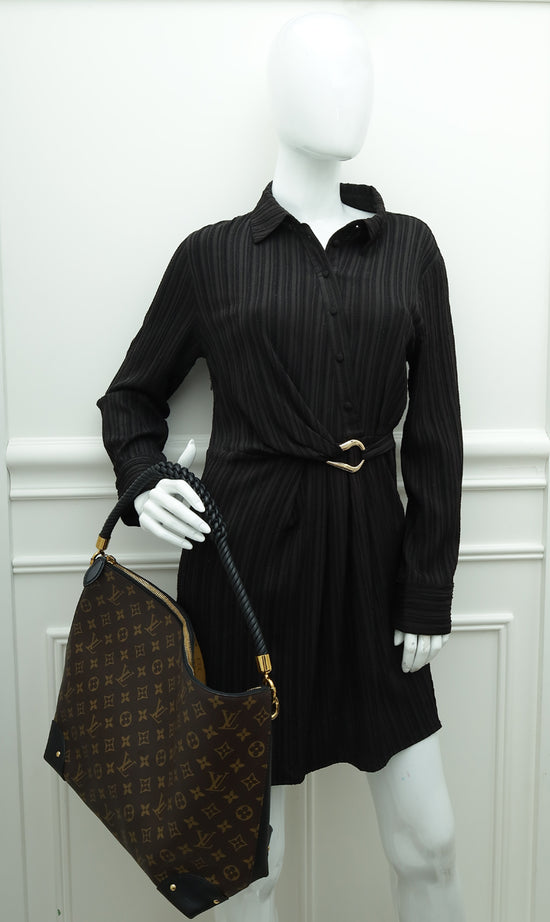Louis Vuitton Bicolor Reverse Monogram Triangle Softy Bag