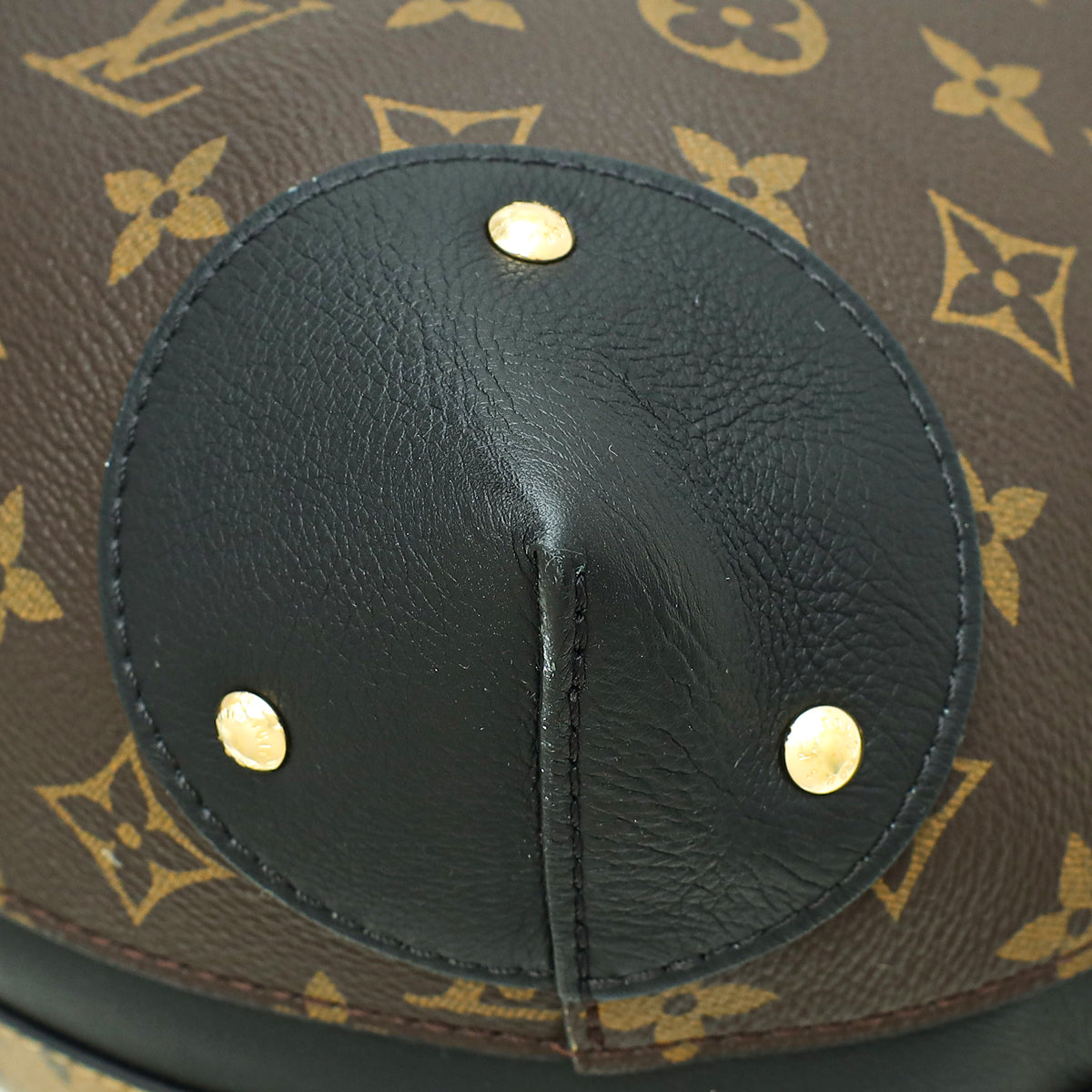 Louis Vuitton Bicolor Reverse Monogram Triangle Softy Bag