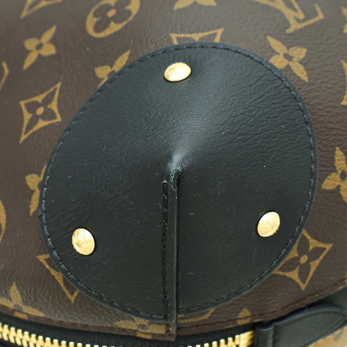 Louis Vuitton Bicolor Reverse Monogram Triangle Softy Bag