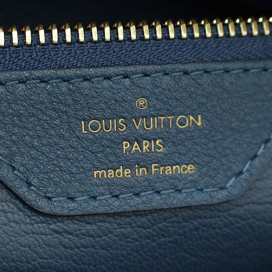 Louis Vuitton Bicolor Exotique Monogram Ostrich Python Majestueux PM Bag