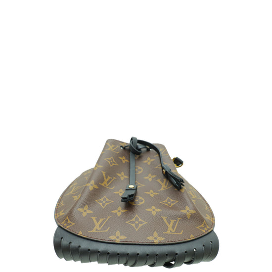 Louis Vuitton Bicolor Monogram Noe Fringe Crossbody Bag