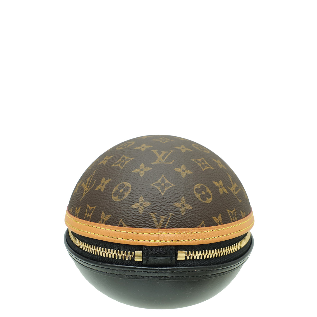 Louis Vuitton Bicolor Monogram & Calf Egg Bag