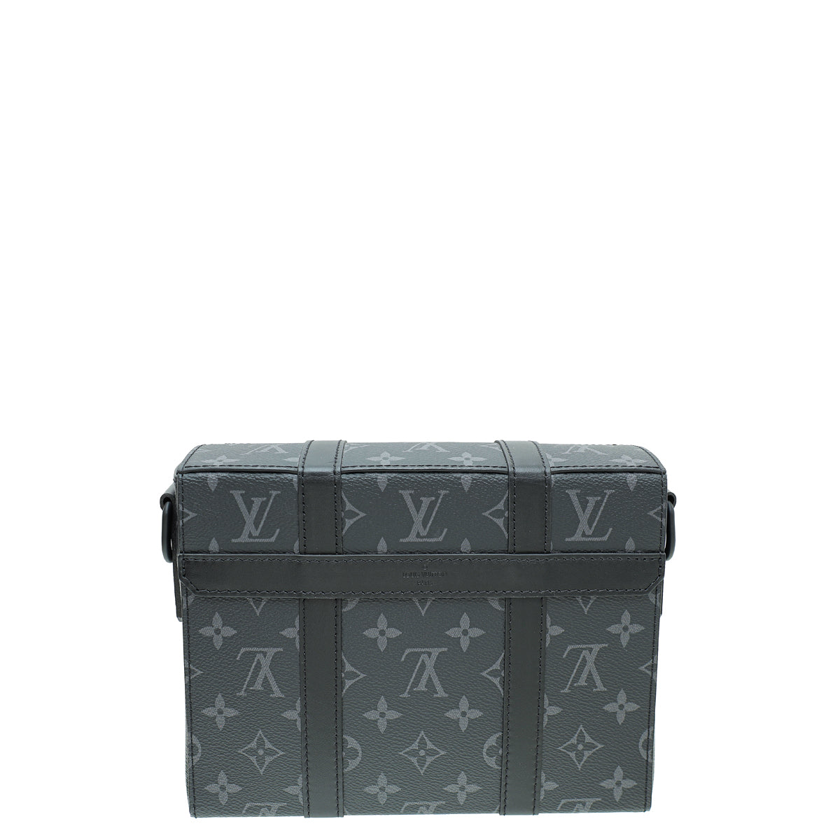 Louis Vuitton Monogram Black Eclipse Trunk Messenger Bag-Louis Vuitton-THE CLOSET